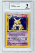 BGS 9 (MINT) Alakazam Holo - 1999 Pokemon Base 1st Edition (German) (#0013263955)
