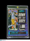 2021 Panini Chronicles  Draft  Ja'Marr Chase #PB-JC Purple Player-worn/used 1/1