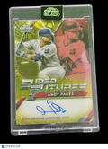 2025 Topps Chrome Black Super  Andy Pages #FSA-AP Gold Super Futures Auto Card