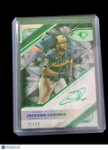2025 Topps Diamond Icons Jackson Chourio #WPA-JC White Polychromatink 10/10