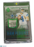 2017 Panini Majestic Team Dak Prescott #DC-DP of Laundry Tag -Worn 1/1