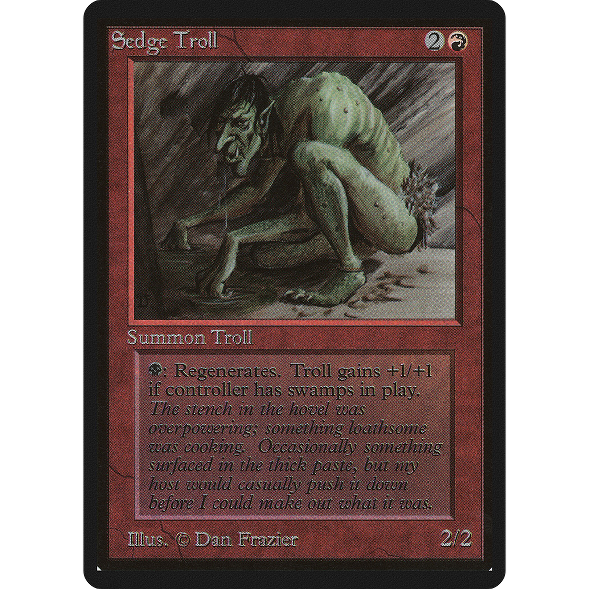 Sedge Troll [Limited Edition Beta] (Near Mint)