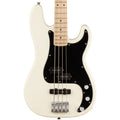 Squier - Affinity PJ Bass Maple Fingerboard - Black Pickguard - Olympic White