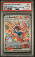 [PSA 10 - GEM MT] GRENINJA ex #214 - Special Illustration Rare - Twilight Masquerade (2024)