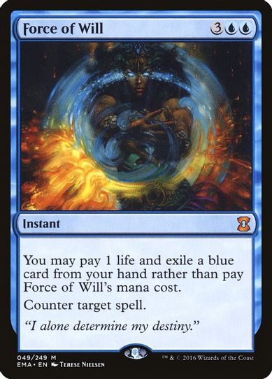 Force of Will (49) [Eternal Masters] (Near Mint Foil)