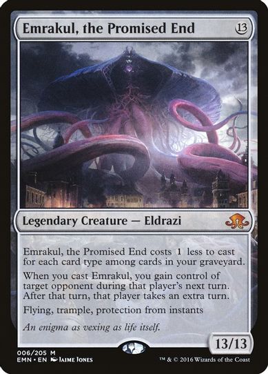 Emrakul, the Promised End (6) [Eldritch Moon] (Near Mint Foil)
