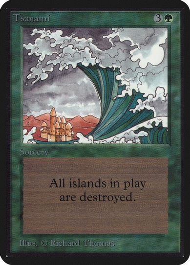 Tsunami [Alpha Edition] (Lightly Played)