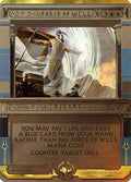Force of Will (14) [Masterpiece Series: Amonkhet Invocations] (Lightly Played Foil)