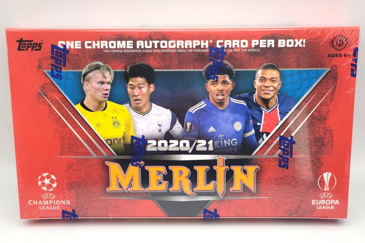 2020/21 Topps Merlin Chrome UEFA Soccer Hobby Box