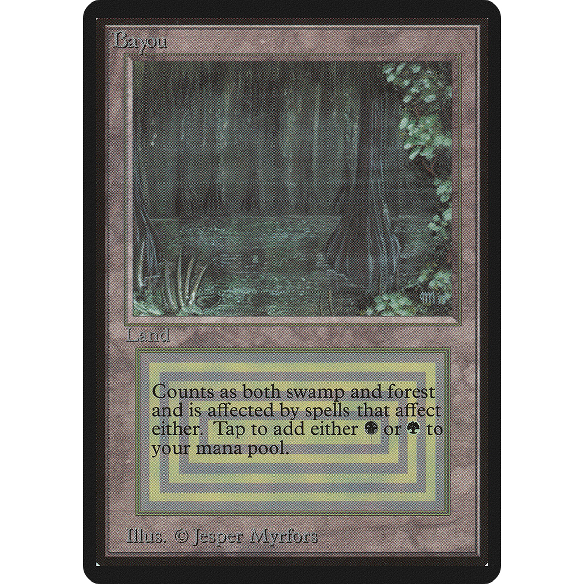 Bayou [Limited Edition Beta] (Near Mint)