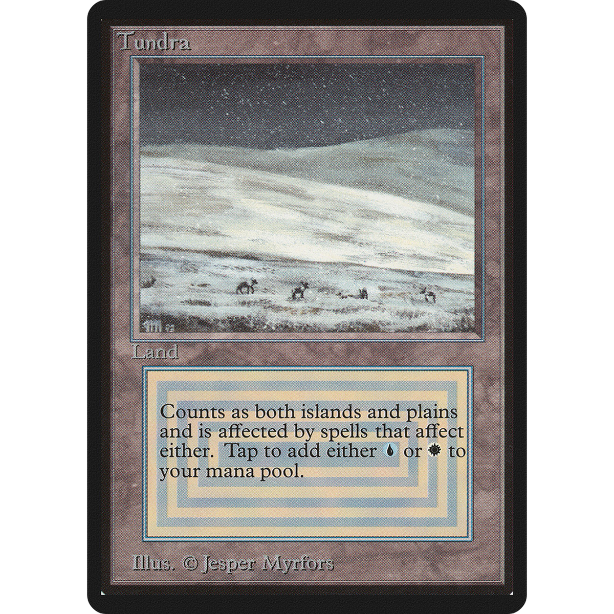 Tundra [Limited Edition Beta] (Near Mint)
