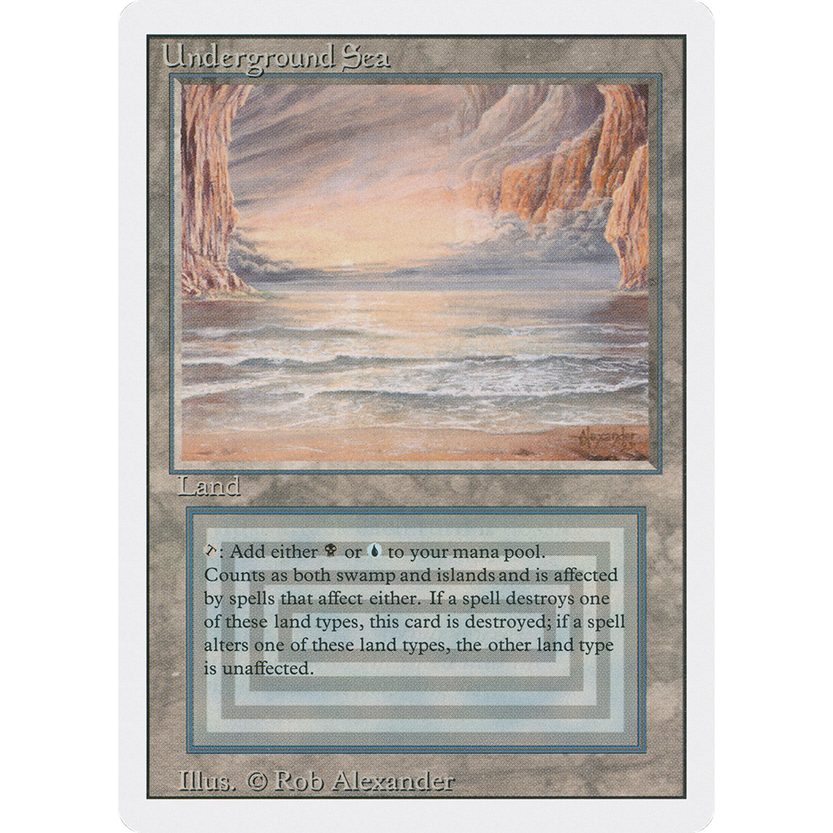 Underground Sea [Revised Edition] (Moderately Played)