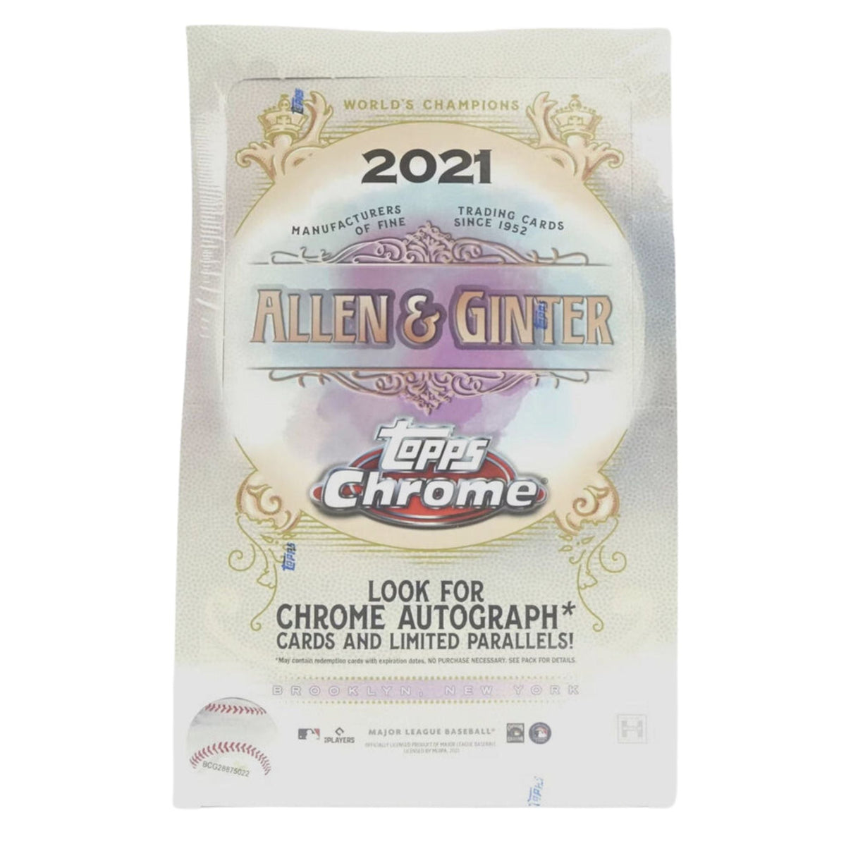 2021 Topps Allen & Ginter Chrome Baseball Hobby Box