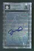 1991 Joe Montana BGS Authentic Autograph Arena Hologram Signed Football Card