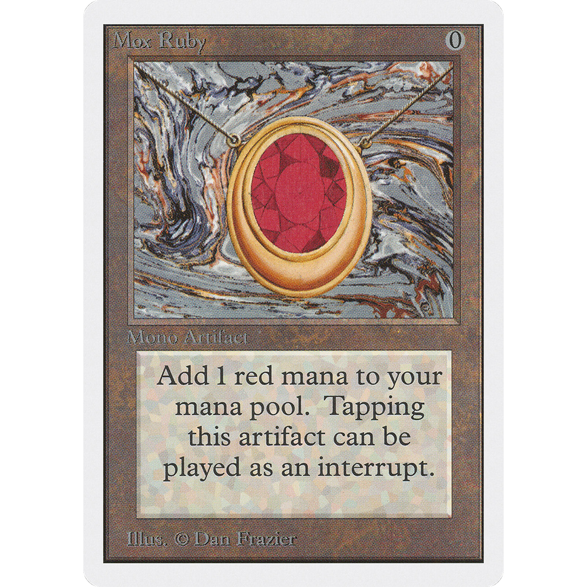 Mox Ruby [Unlimited Edition] (Near Mint)
