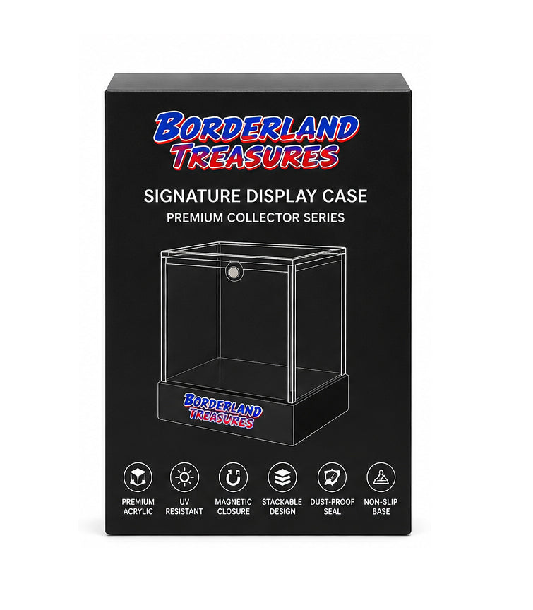 Borderland Treasures Signature Display Case – Premium Collector Series (Standard)