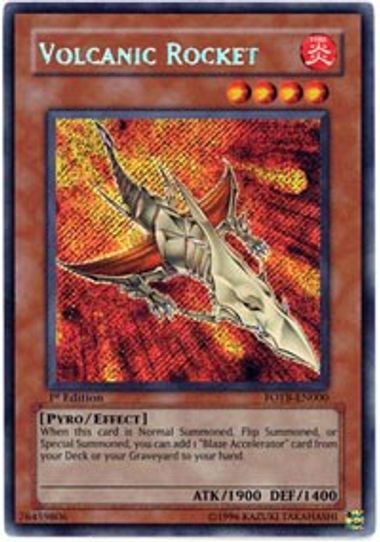 Volcanic Rocket (FOTB-EN000) [Force of the Breaker] (Lightly Played Unlimited)
