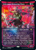 Hidetsugu, Devouring Chaos (Neon Red) (429) [Kamigawa: Neon Dynasty] (Lightly Played Foil)