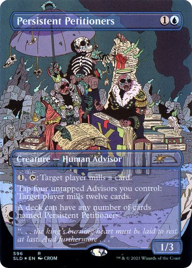 Persistent Petitioners (596) [Secret Lair Drop Series] (Near Mint Foil)