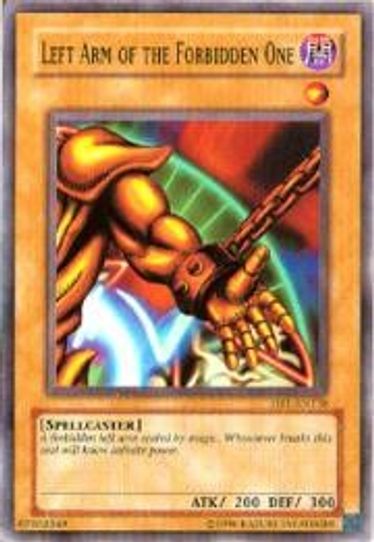 Left Arm of the Forbidden One (UBP1-EN004) [GX Ultimate Beginner's Pack 1] (Damaged Limited)