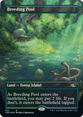 Breeding Pool (Borderless) (Galaxy Foil) (537) [Unfinity] (Near Mint Foil)