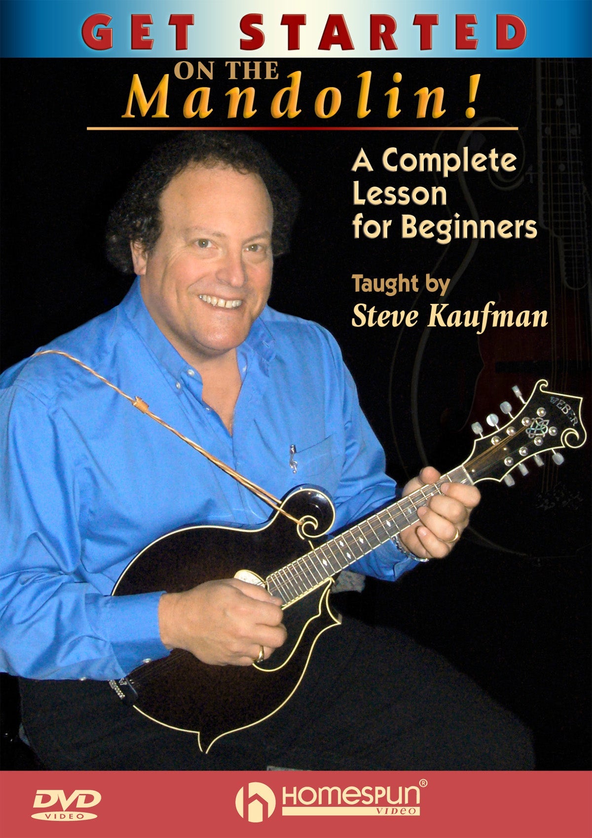 DVD - Get Started On the Mandolin!-A Complete Lesson for Beginners