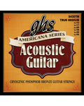 GHS S435TM Americana Phosphor Bronze Acoustic Guitar Strings, True Medium