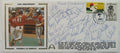 1984 USA Olympic Team Signed Cachet Envelope Barry Larkin Mark McGwire Will Clark +18 JSA XX72988