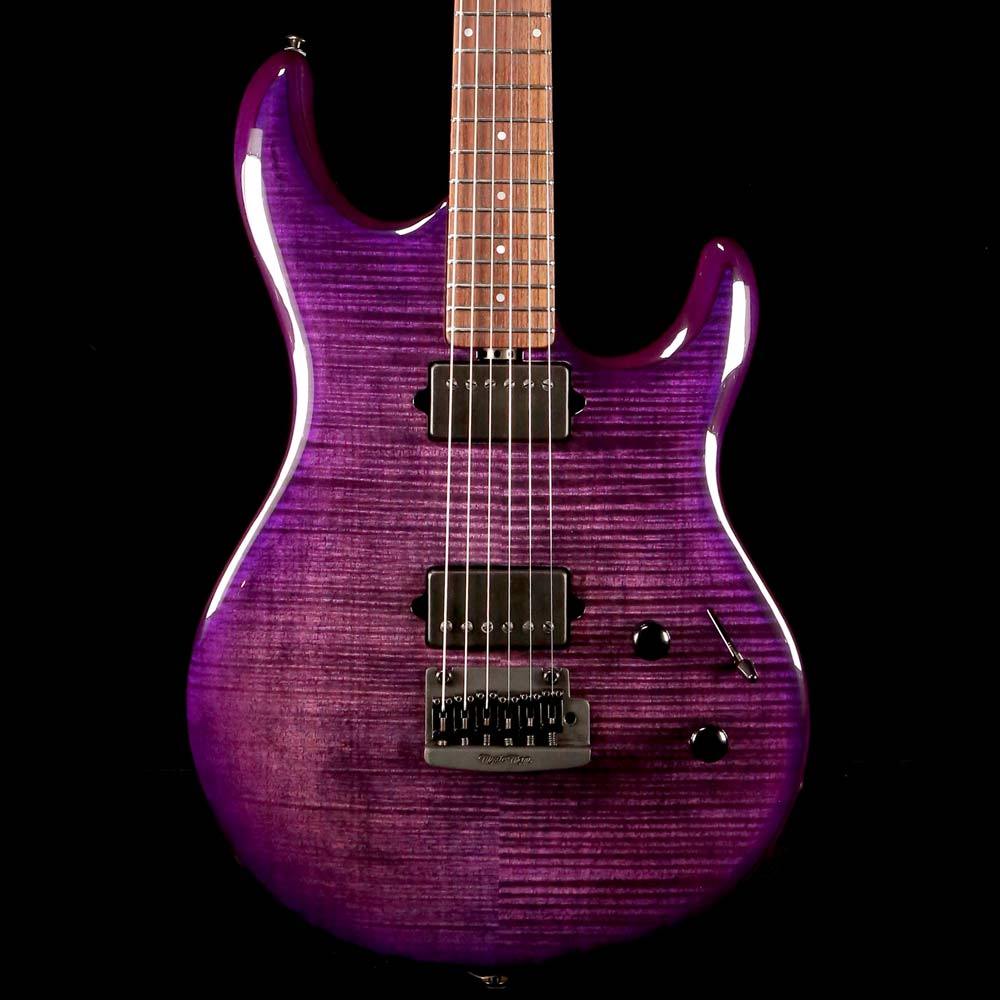 Ernie Ball Music Man Luke III Ball Family Reserve Boysenberry Flame