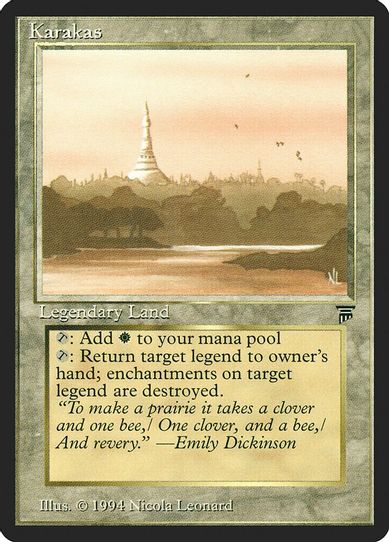 Karakas [Legends] (Heavily Played)