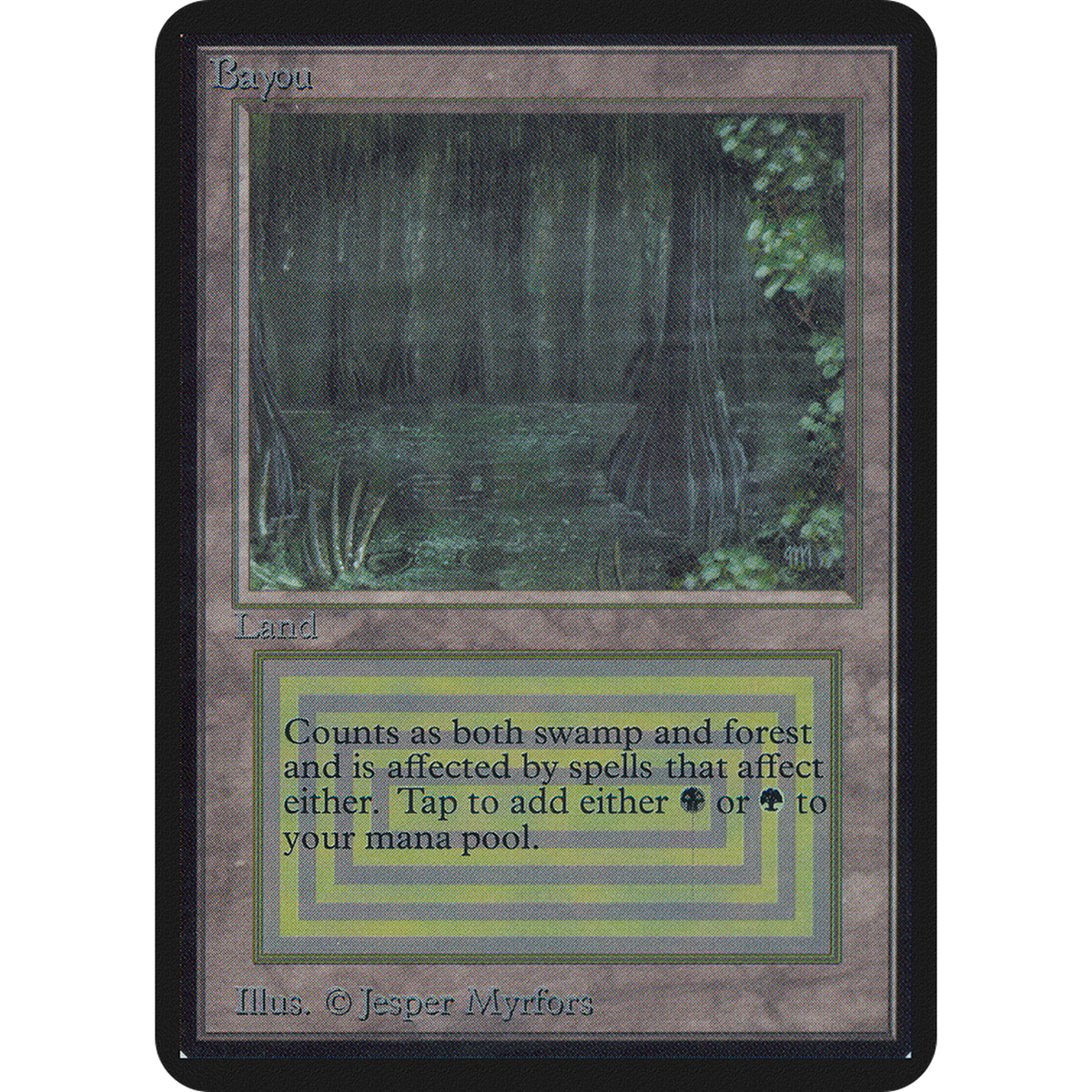 Bayou [Limited Edition Alpha] (Near Mint)
