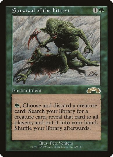 Survival of the Fittest (129) [Exodus] (Moderately Played)