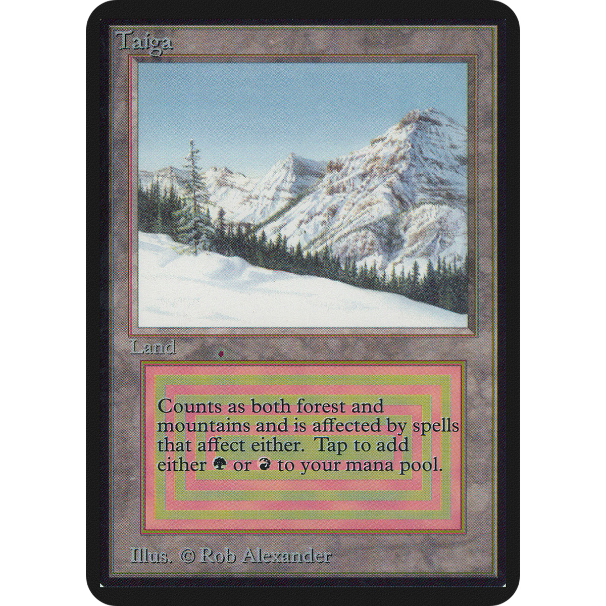 Taiga [Limited Edition Alpha] (Near Mint)