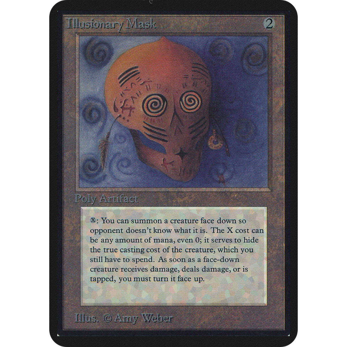 Illusionary Mask [Limited Edition Alpha] (Near Mint)