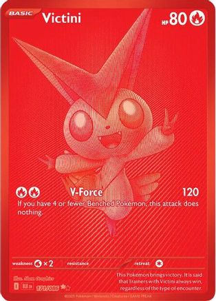 Victini - 171/086 171 - SV Black Bolt Holofoil (Near Mint)