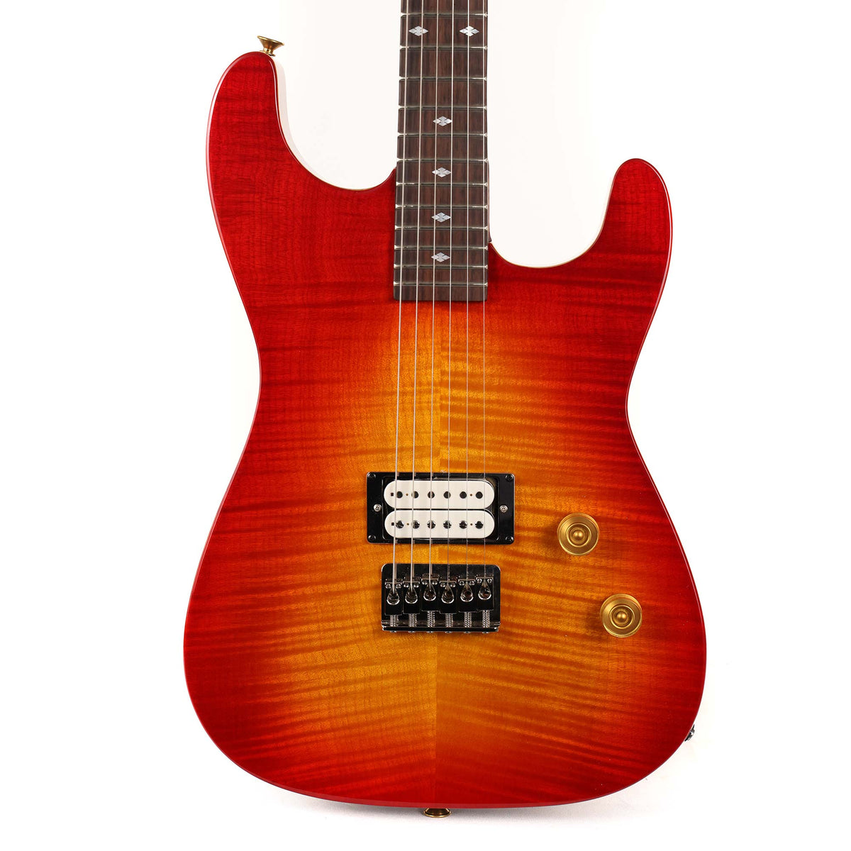 Colletti Guitars Speed of Sound Cherry Sunburst Single Pickup