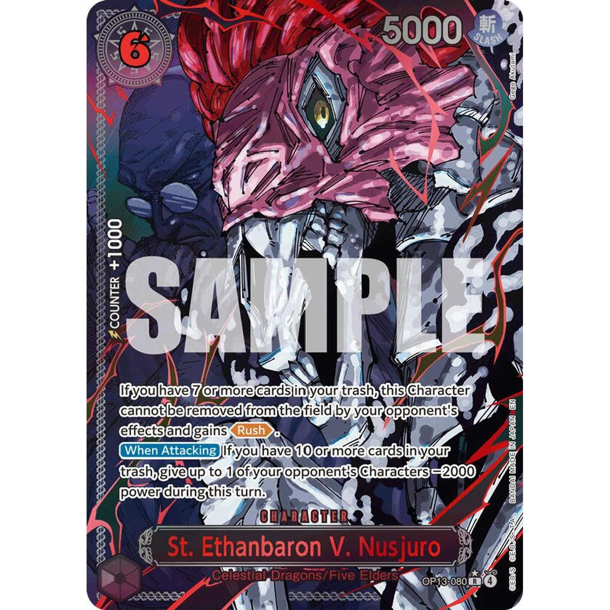 St. Ethanbaron V. Nusjuro (Parallel) (OP13-080) [Carrying On His Will]  Foil (NM/LP Foil)