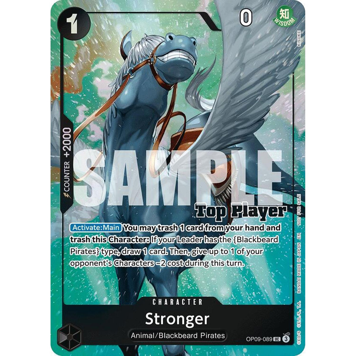 Stronger (CS 25-26 Top Player Pack Vol. 2) (OP09-089) [One Piece Promotion Cards]  Foil (NM/LP Foil)