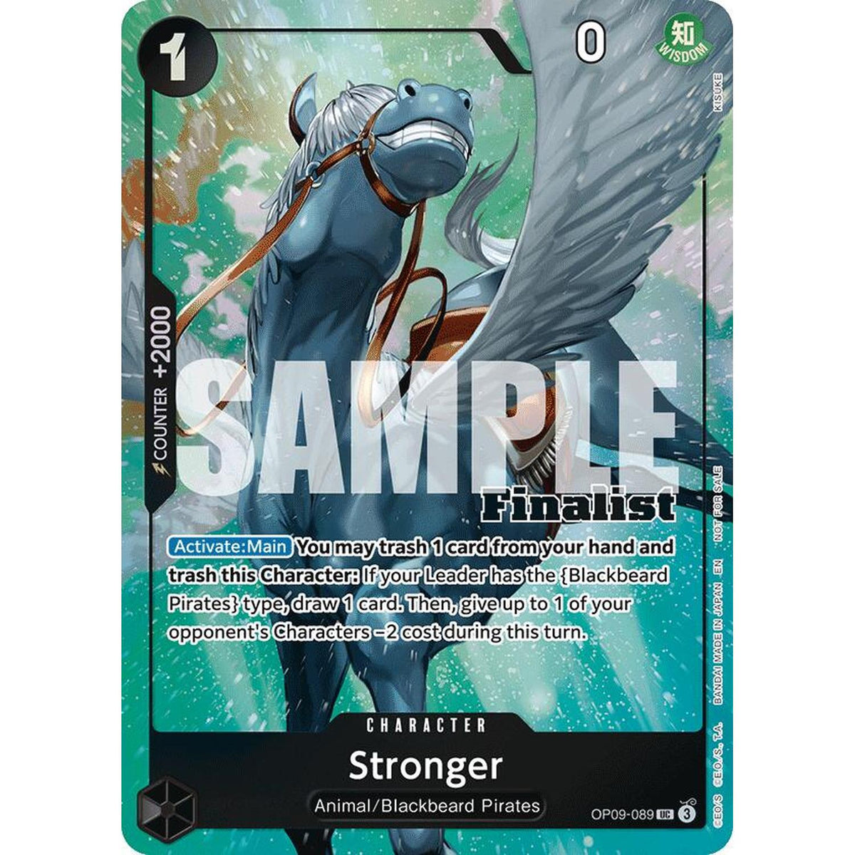 Stronger (CS 25-26 Finalist Card Set 2) (OP09-089) [One Piece Promotion Cards]  Foil (NM/LP Foil)
