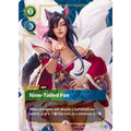 Ahri - Nine-Tailed Fox (Metal) (255/298) [Riftbound Organized Play Promotional Cards] Foil (Lightly Played)