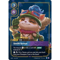 Teemo - Swift Scout (Metal) (263/298) [Riftbound Organized Play Promotional Cards] Foil (Lightly Played)