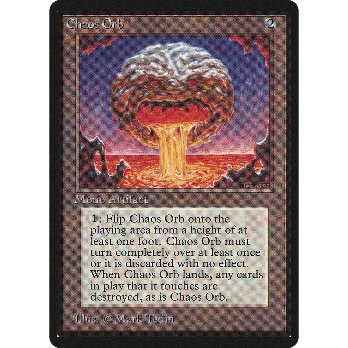 Chaos Orb [Limited Edition Beta] (Near Mint)
