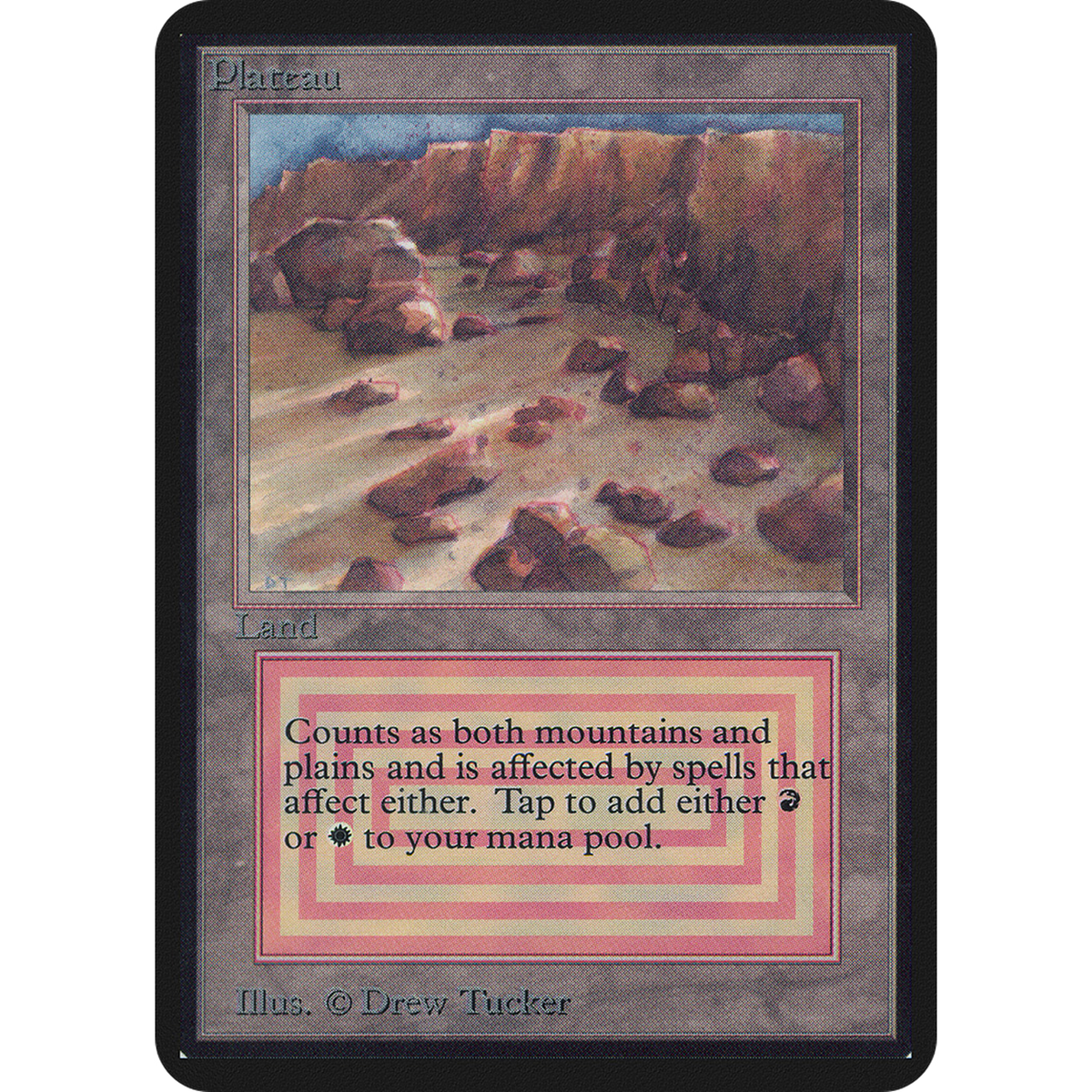 Plateau [Limited Edition Alpha] (Near Mint)