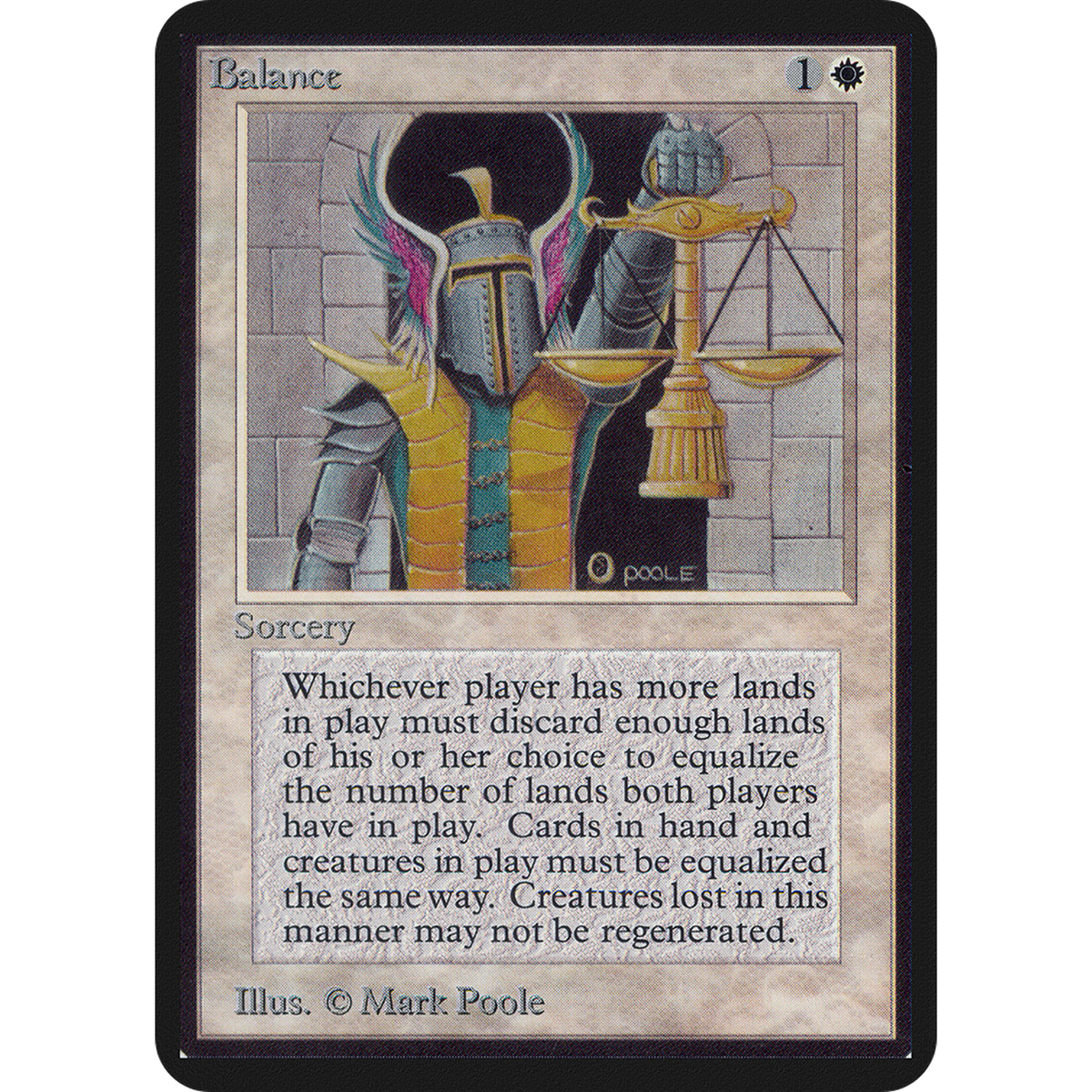 Balance [Limited Edition Alpha] (Near Mint)