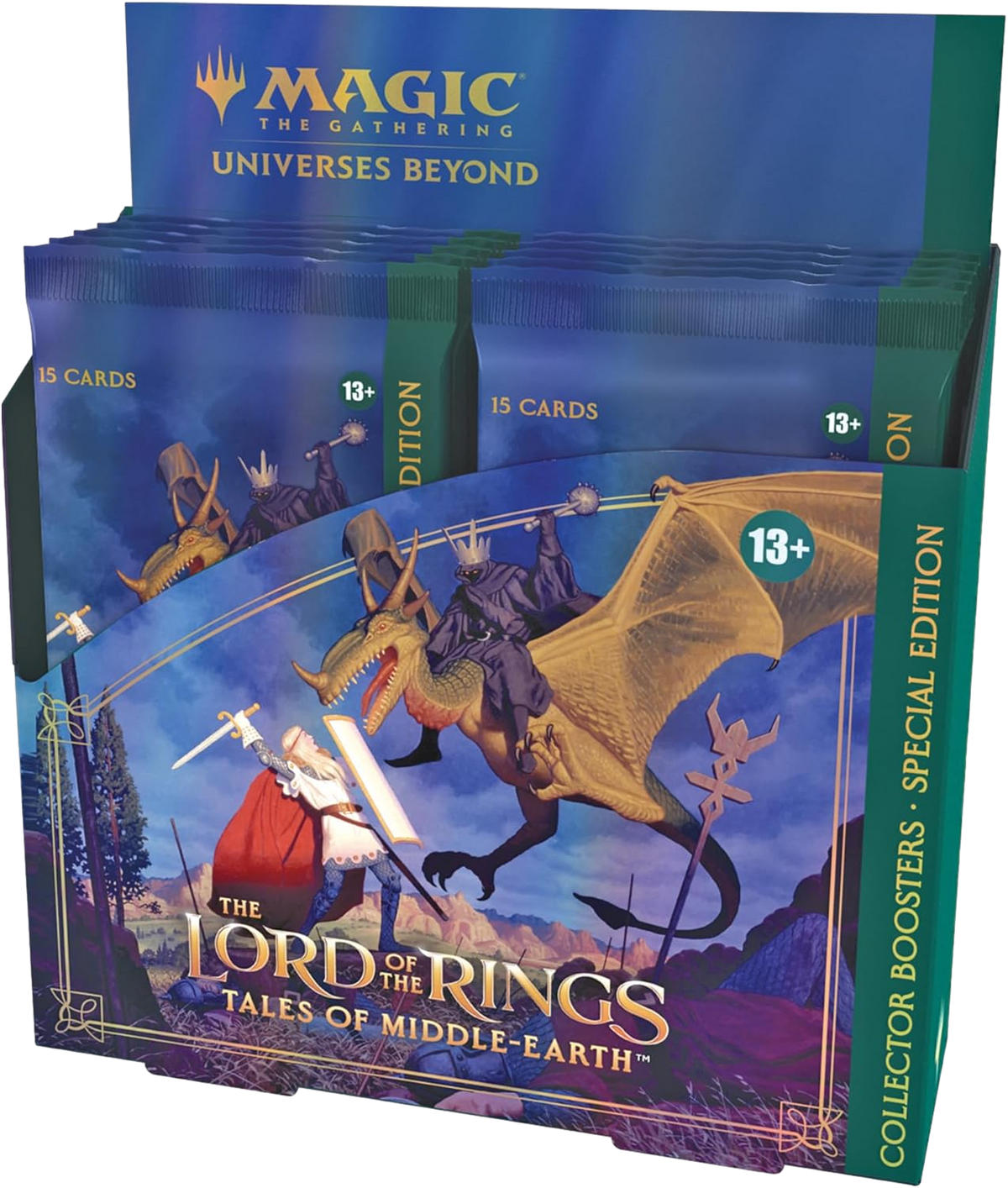 Magic the Gathering: The Lord of The Rings: Tales of Middle-Earth Special Edition Collector Booster Packs & Boxes (1 Collector Booster Pack)