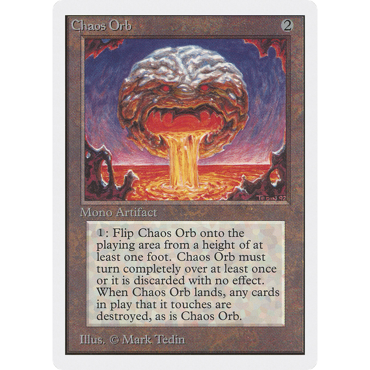 Chaos Orb [Unlimited Edition] (Heavily Played)