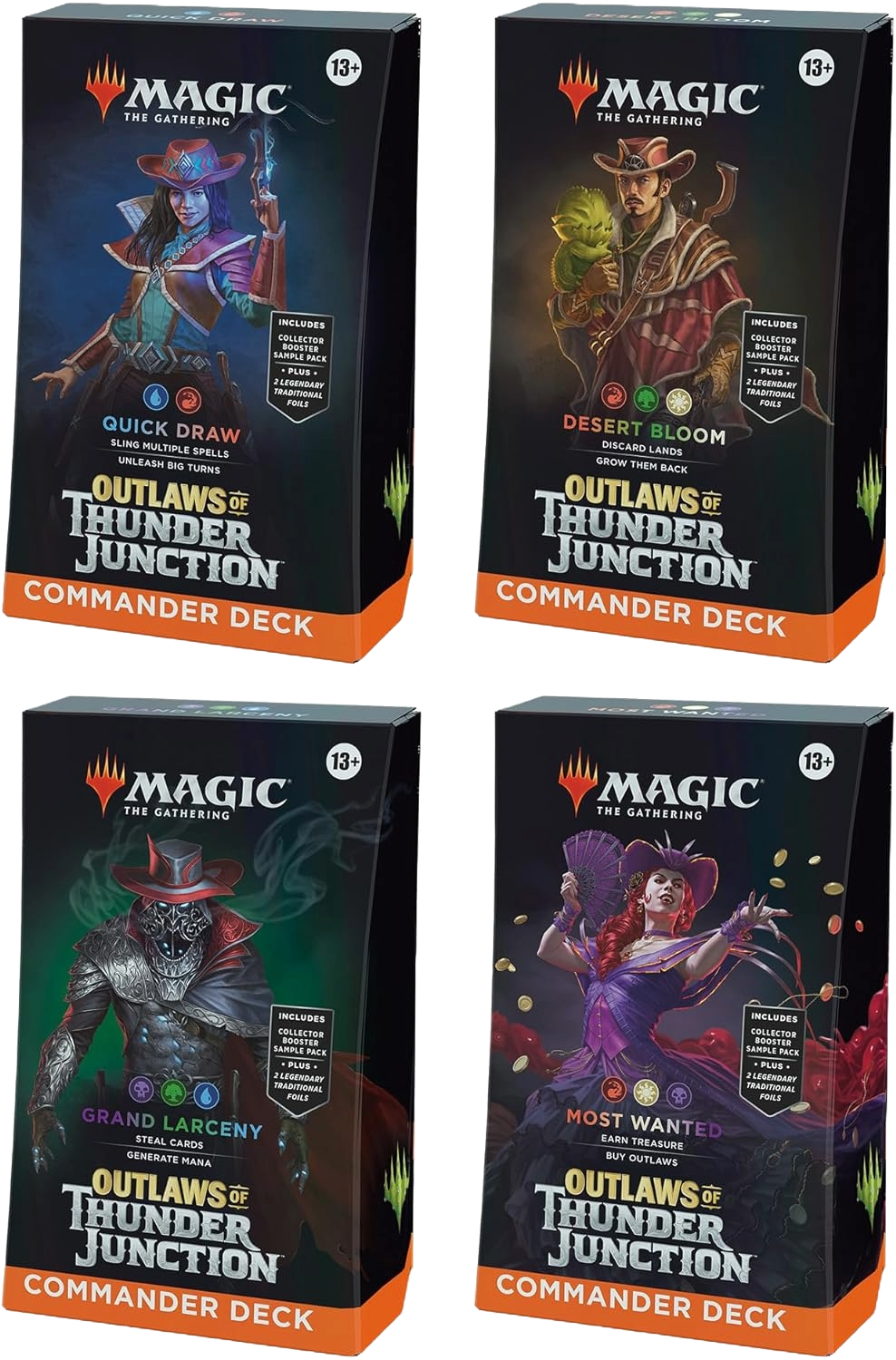 Magic the Gathering: Outlaws of Thunder Junction Commander Decks (Grand Larceny)