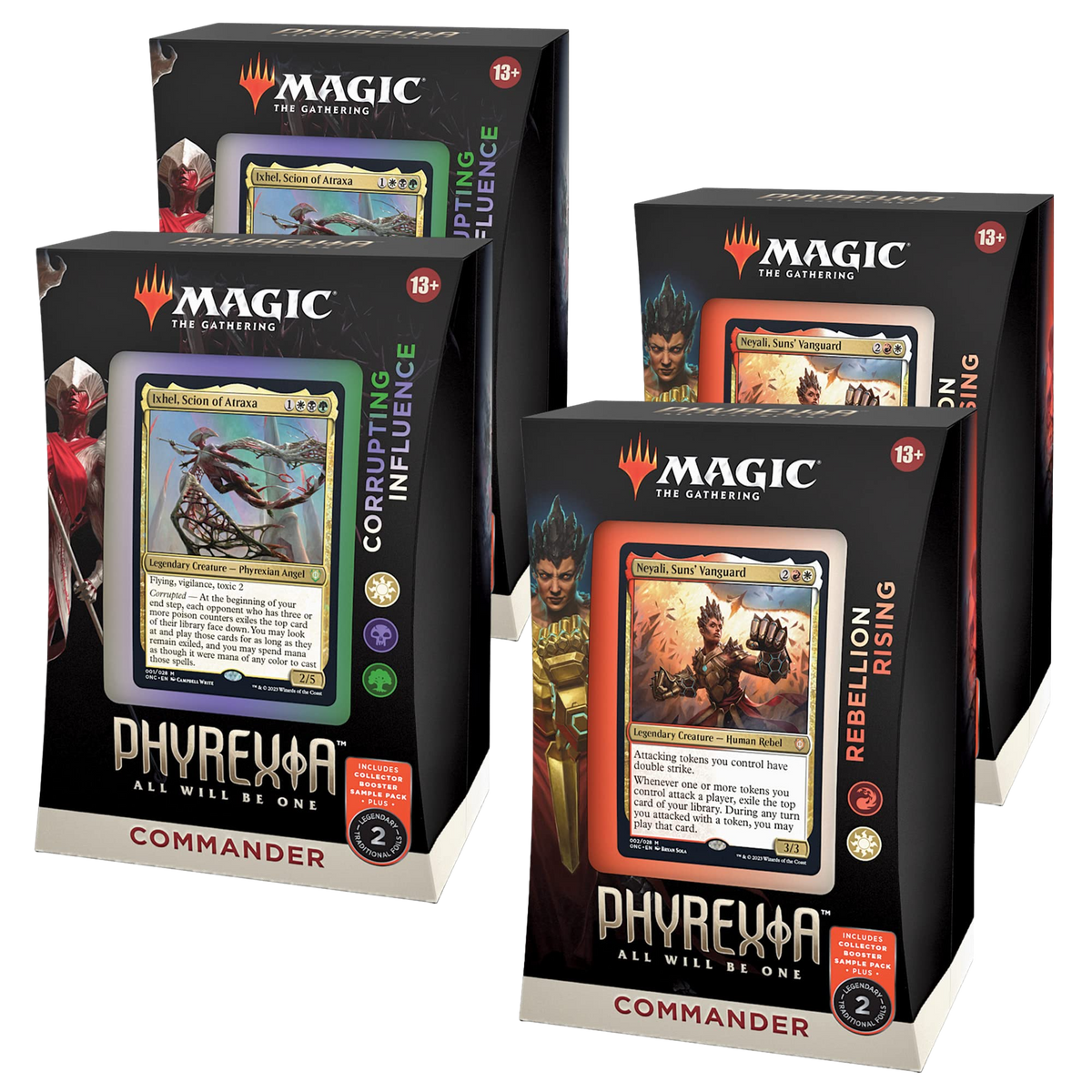 Magic the Gathering: Phyrexia All Will Be One - Commander Decks & Cases (Rebellion Rising)