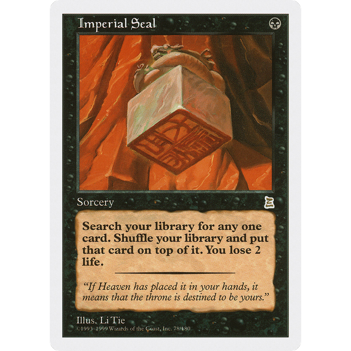Imperial Seal [Portal Three Kingdoms] (Moderately Played)