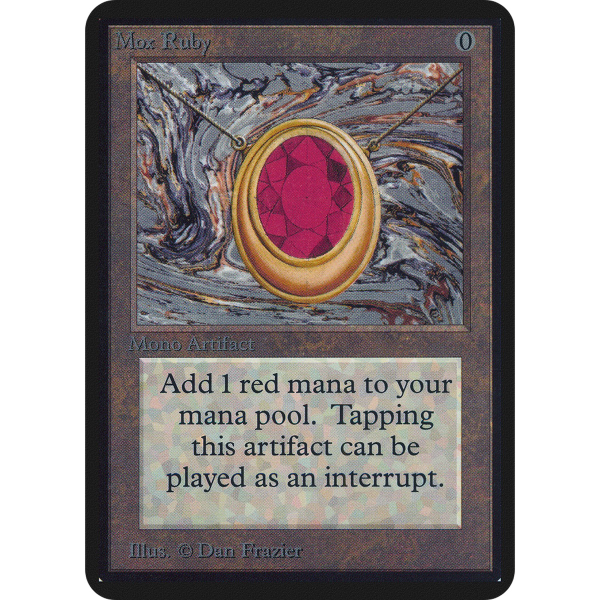 Mox Ruby [Limited Edition Alpha] (Near Mint)